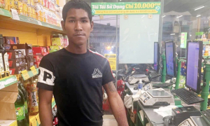 Break-in at Bach Hoa Xanh store, safe cracked