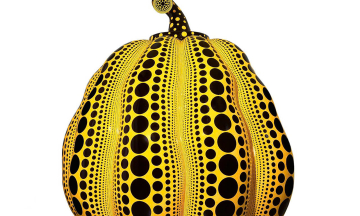 Japanese artist's pumpkin artworks fetch millions of HKD