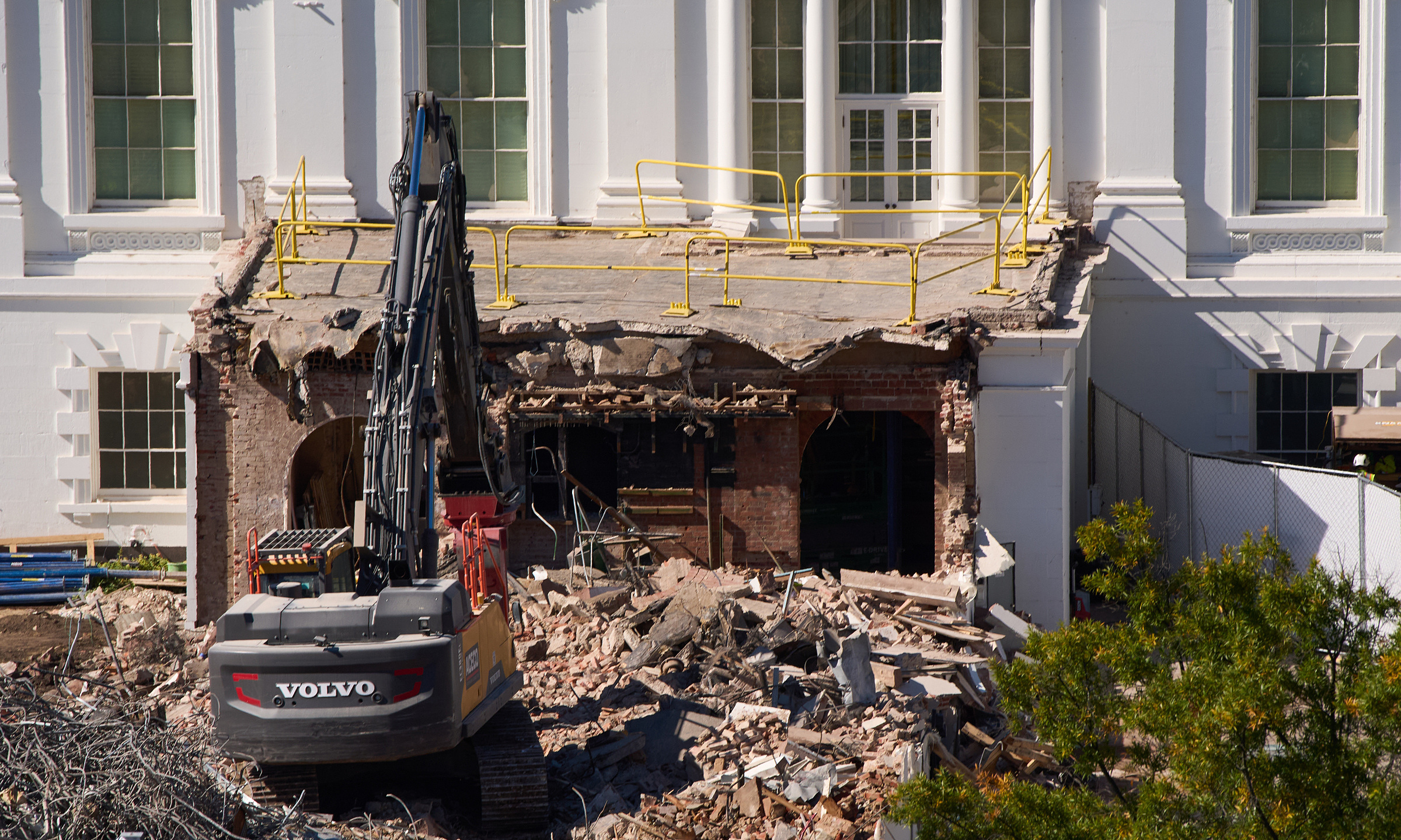 White House: Ballroom construction is for national security