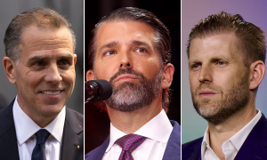 Biden's son challenges Trump's sons to a cage fight