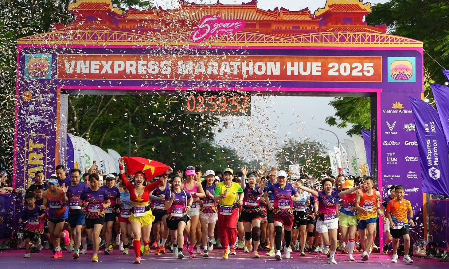 VnExpress Marathon Hue 2026 welcomes over 8,000 athletes