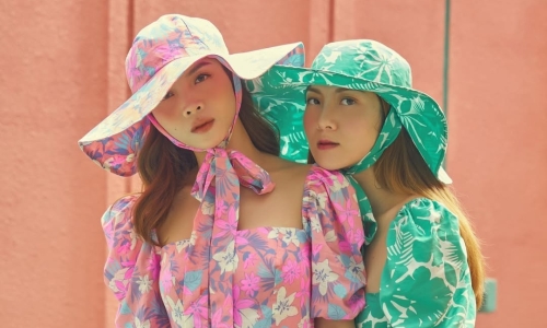 Yen Trang and Yen Nhi's synchronized fashion style