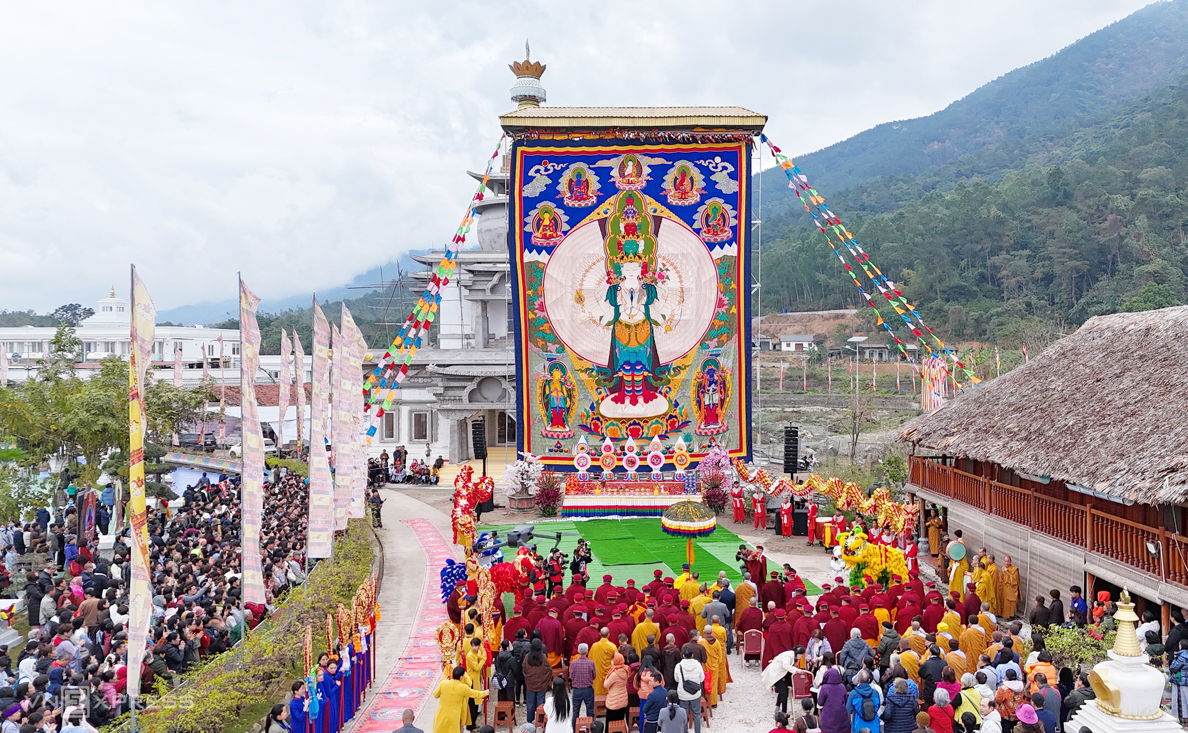 Three-day peace prayer festival held at Mandala Tay Thien