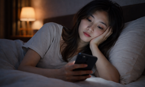 Does staying up late cause female hormonal imbalance?