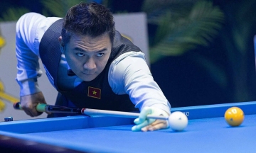 Billiards player Thanh Luc dramatically wins, enters World Cup semifinals