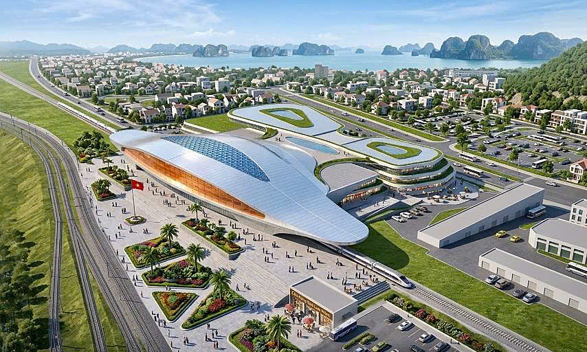 Construction begins on Vietnam's first high-speed railway