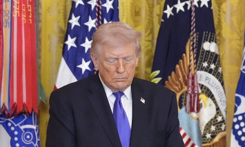 Trump admits U.S. gas prices could remain high until November