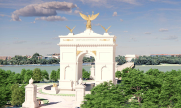 US unveils design for triumphal arch in Washington