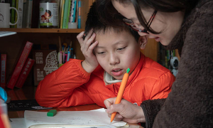 Brain tumor ruptures after anger while tutoring child