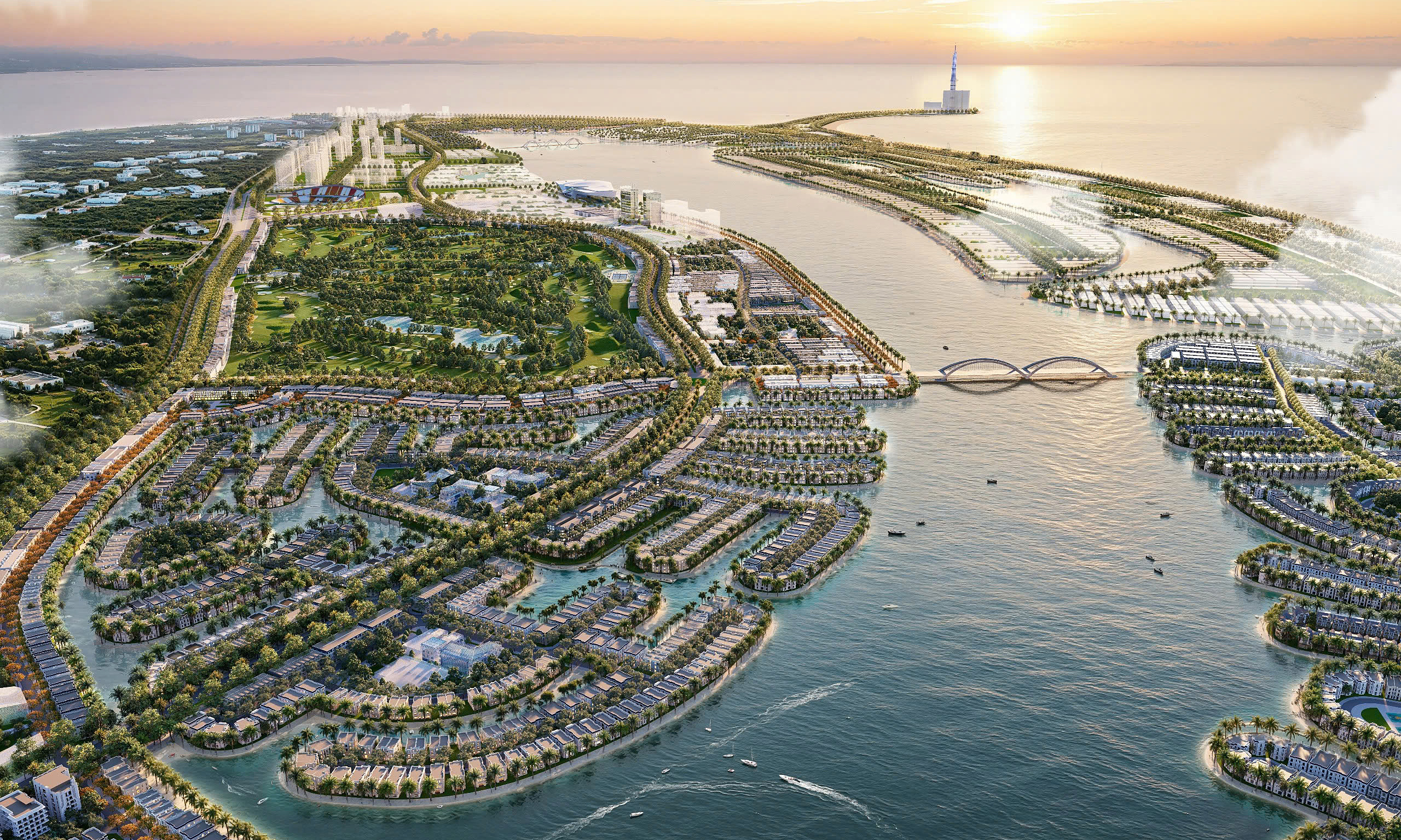Vinhomes Green Paradise's vision for a "future green urban area"