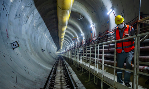 4 km underground section of Nhon - Hanoi station metro completed