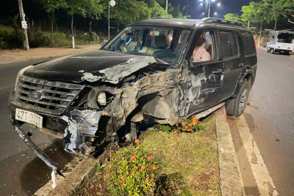 Car thieves crash stolen vehicle due to lack of driving skills