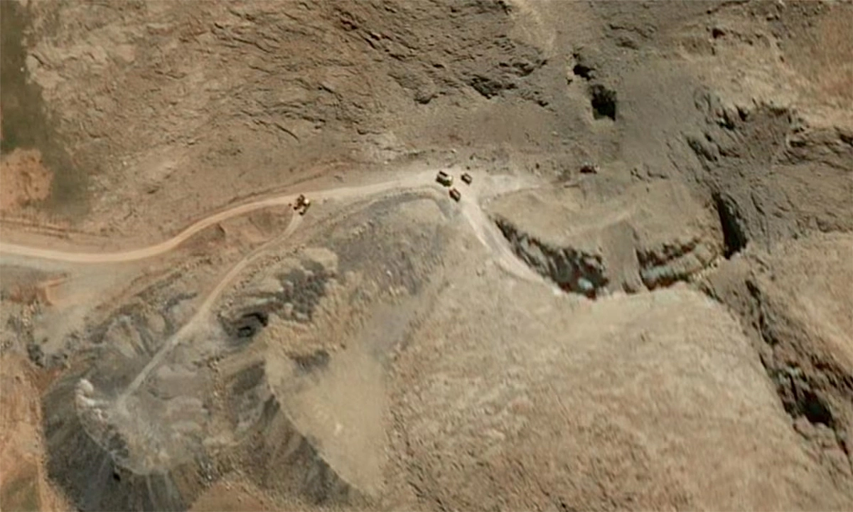 Iran may be salvaging missile launchers stuck in underground bases