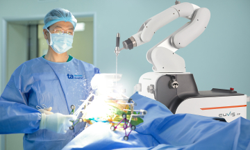 Robot replaces joints for patients with multiple underlying conditions