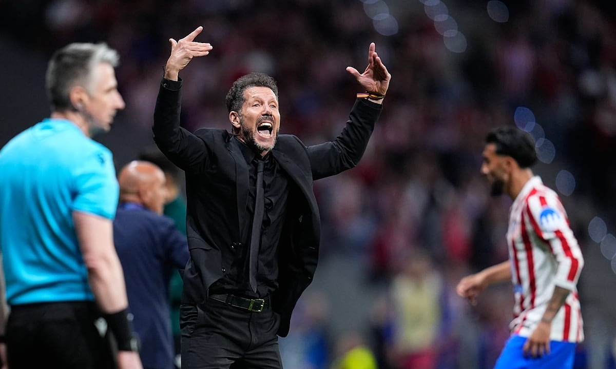 Coach Simeone: 'Atletico advanced by attacking Barca'
