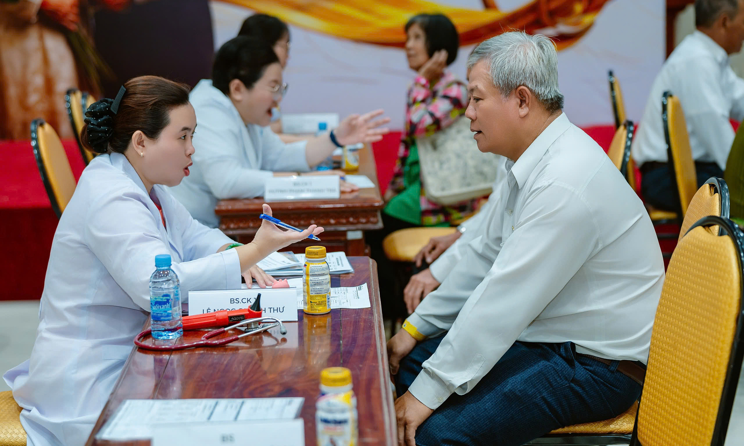 More than 1,400 elderly people in Dong Thap receive nutrition counseling