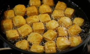 Why deep-fried dishes are less greasy