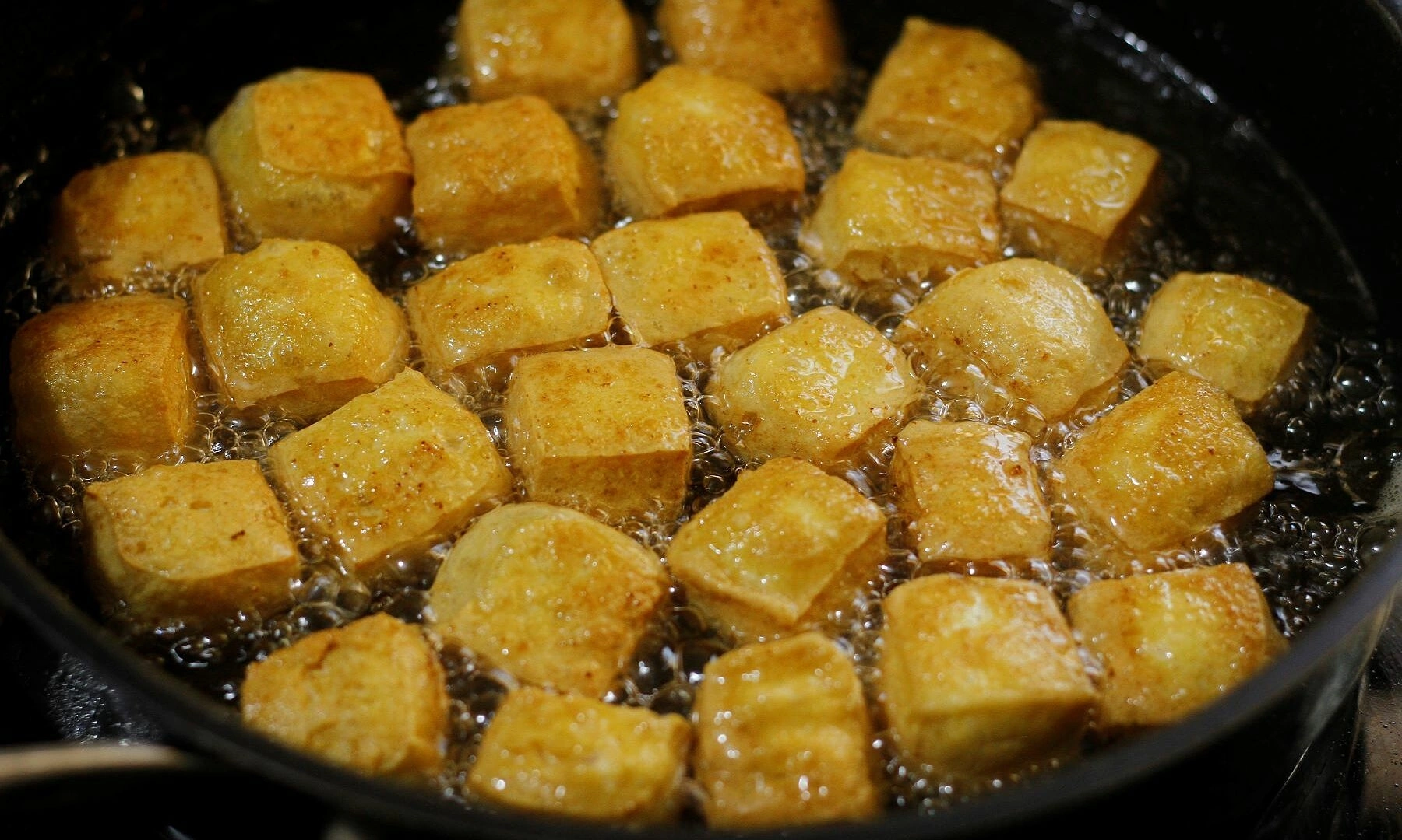 Why deep-fried dishes are less greasy