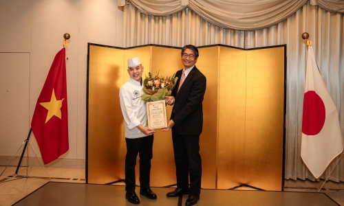 Hatoyama chef appointed Japanese culinary culture ambassador in Vietnam