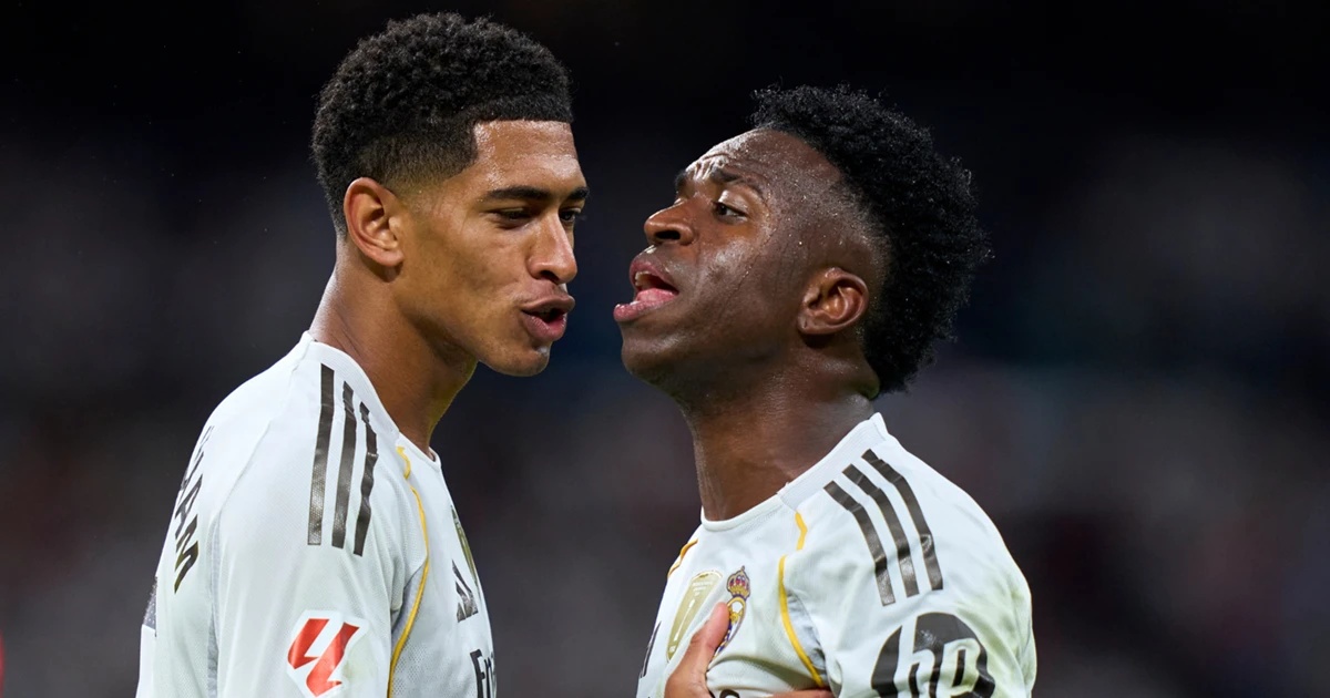 Vinicius snaps at Bellingham