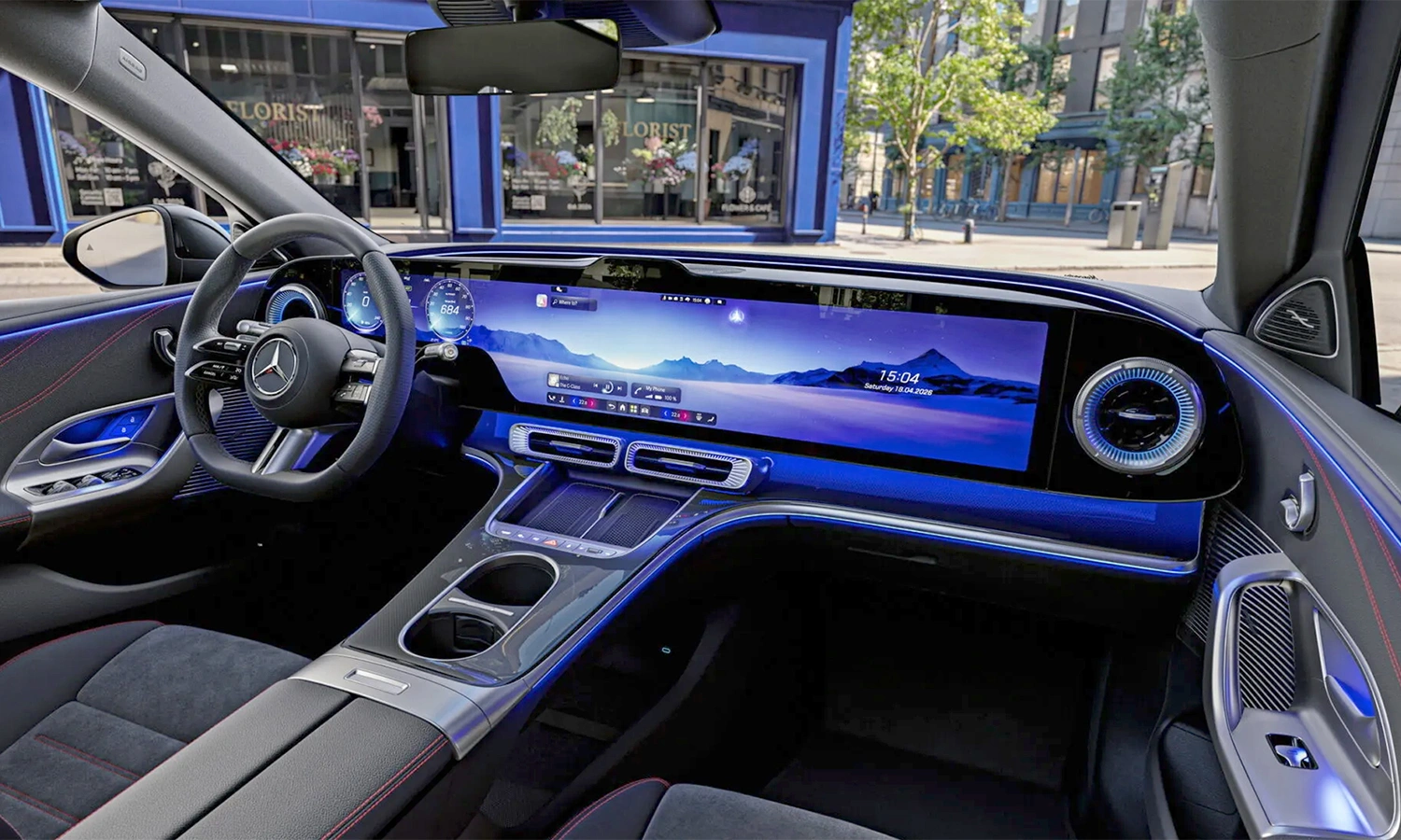 Mercedes C-class electric interior design revealed