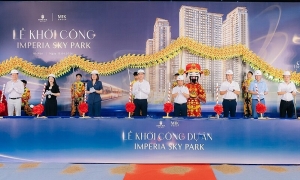 MIK Group breaks ground on over 4-hectare project along Thang Long Boulevard