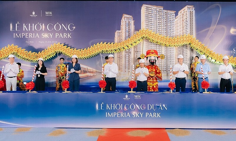 MIK Group breaks ground on over 4-hectare project along Thang Long Boulevard