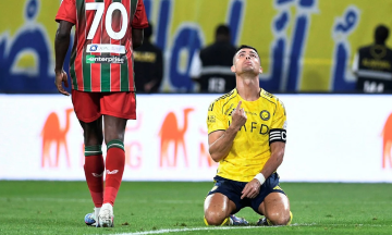 Ronaldo vomits during Al Nassr's victory