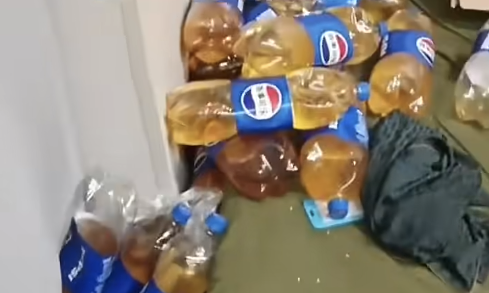 Tenant hid hundreds of urine bottles in room