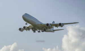 Qatar-gifted aircraft for US begins test flights