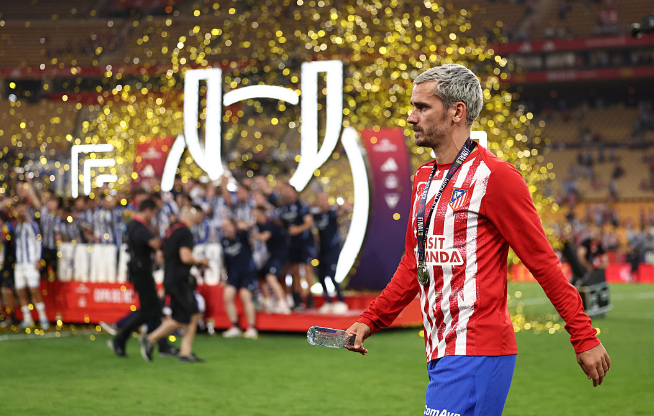 Atletico falls short in Copa del Rey final