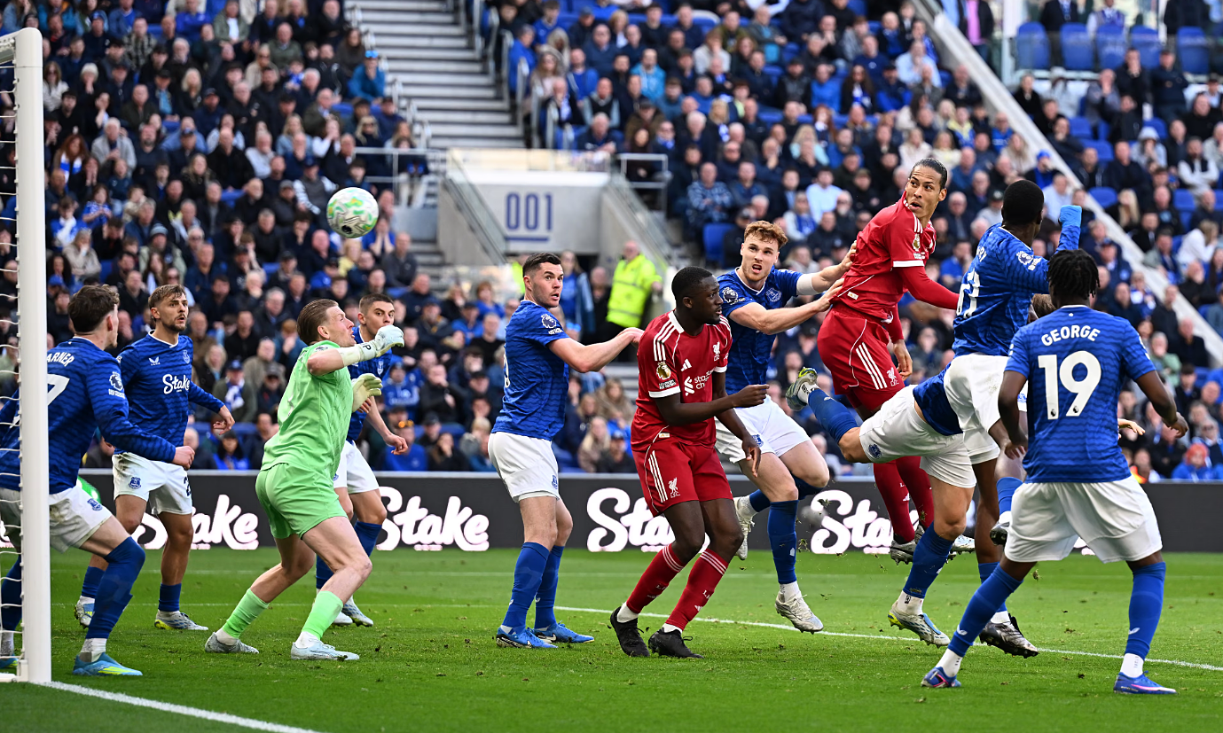 Van Dijk helps Liverpool win in added time