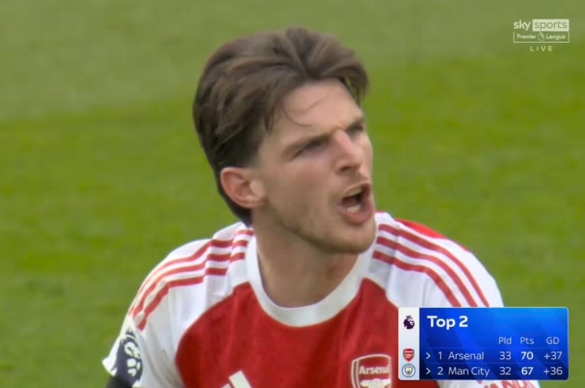 Arsenal midfielder: 'The race is not over yet'