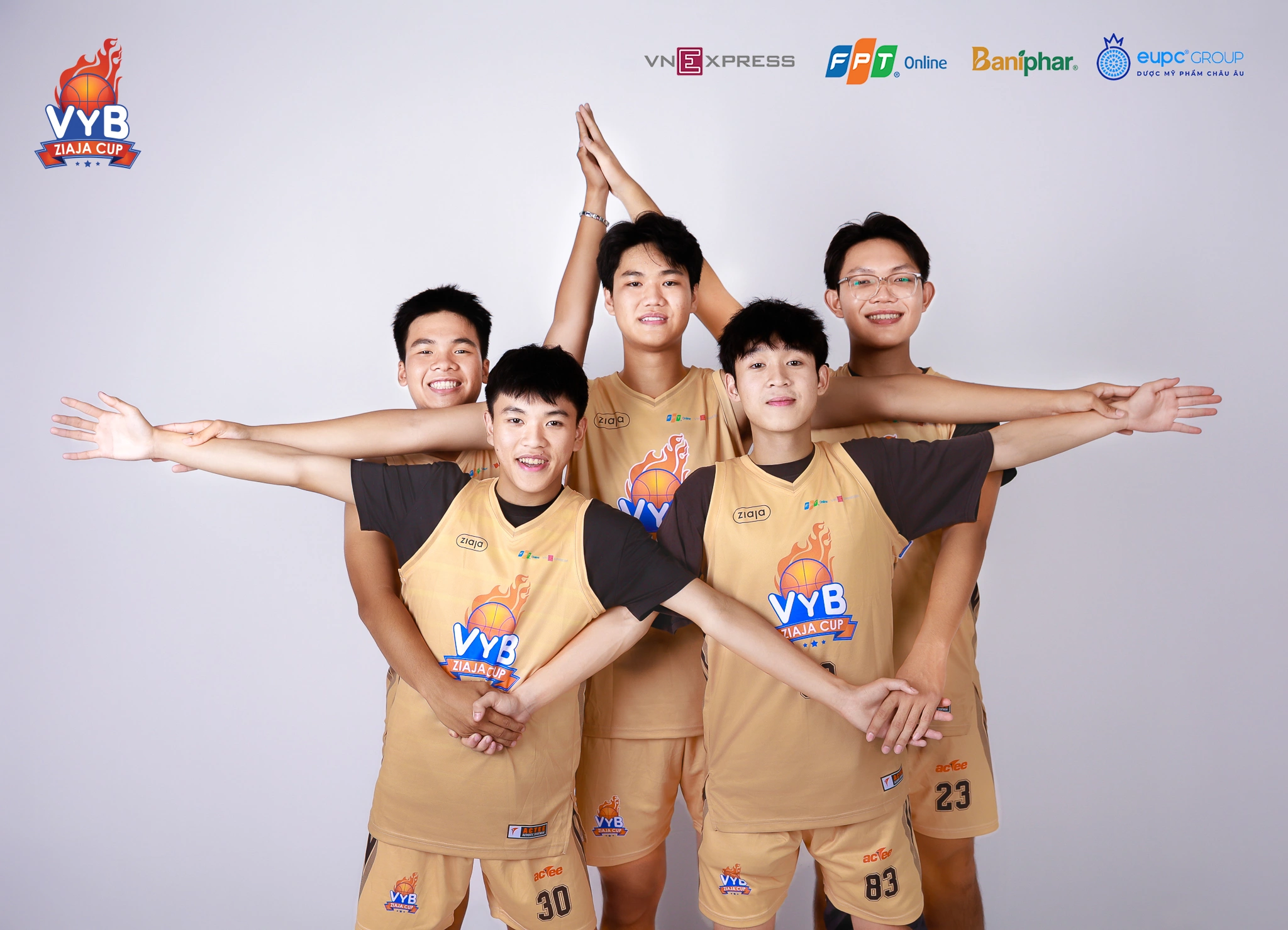 Nguyen Khuyen high school boys' team excited at media day