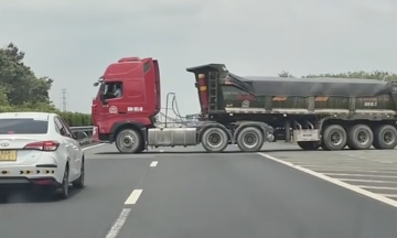 Driver fined for U-turn on Ho Chi Minh City - Long Thanh Expressway
