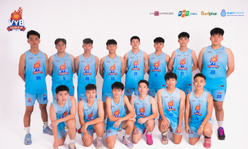 Tri Duc high school boys confident ahead of the VnExpress basketball tournament