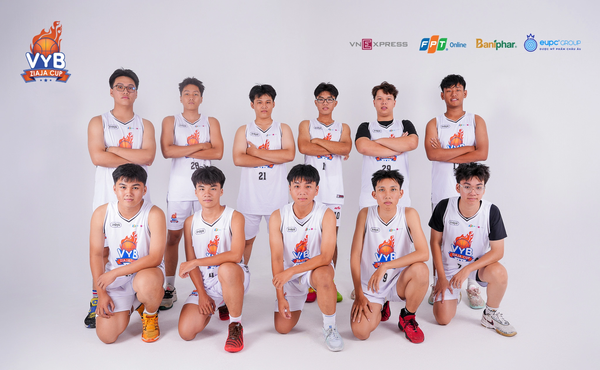 Athletic charm of Thanh Da High School male students at Media Day