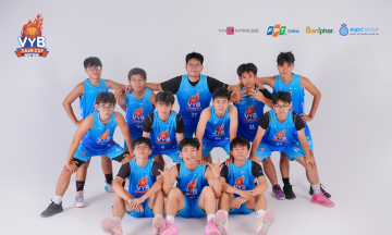 Hoang Hoa Tham high school boys' team shows determination at media day