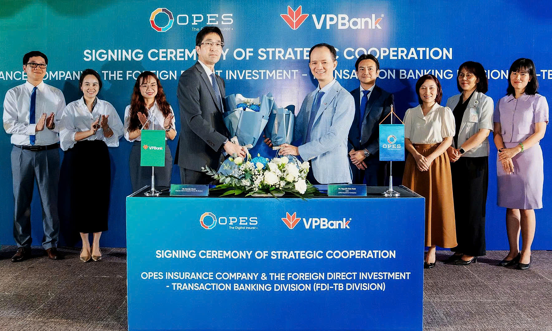 OPES partners with VPBank to develop financial and insurance solutions for FDI businesses