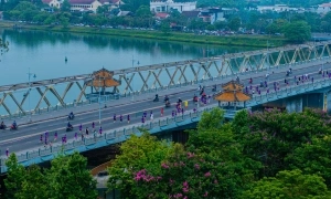 Hue's heritage space animated by the VnExpress Marathon