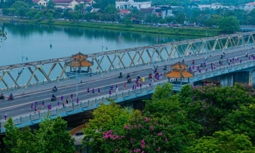 Hue's heritage space animated by the VnExpress Marathon