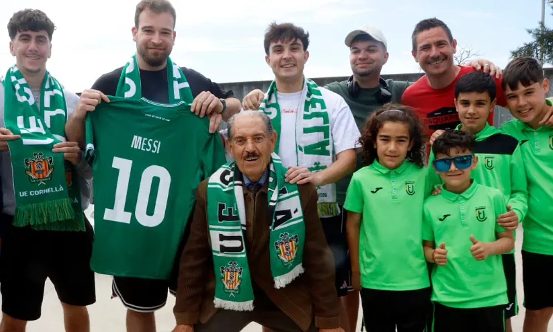 Spanish fifth-tier club gains prominence through Messi's appeal