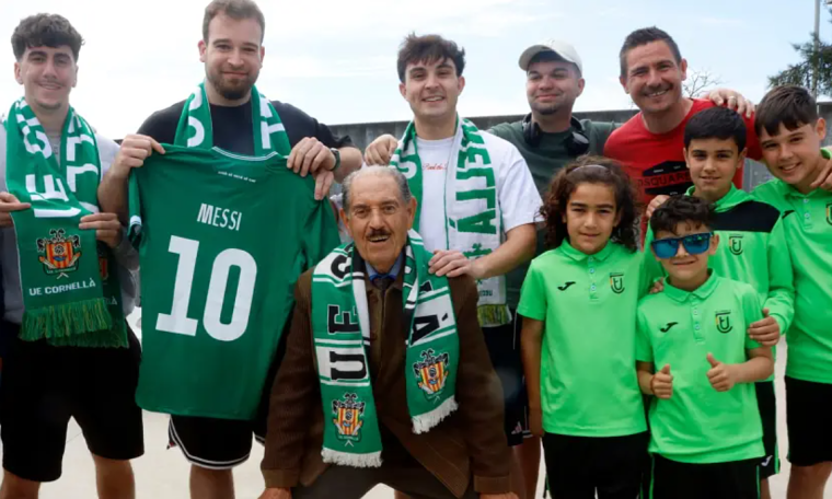 Spanish fifth-tier club gains prominence through Messi's appeal