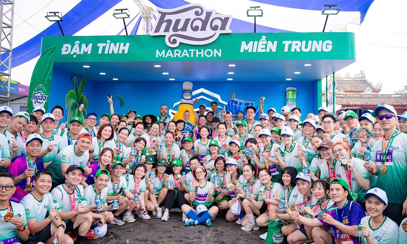 Carlsberg Vietnam supports VnExpress Marathon Hue for five years