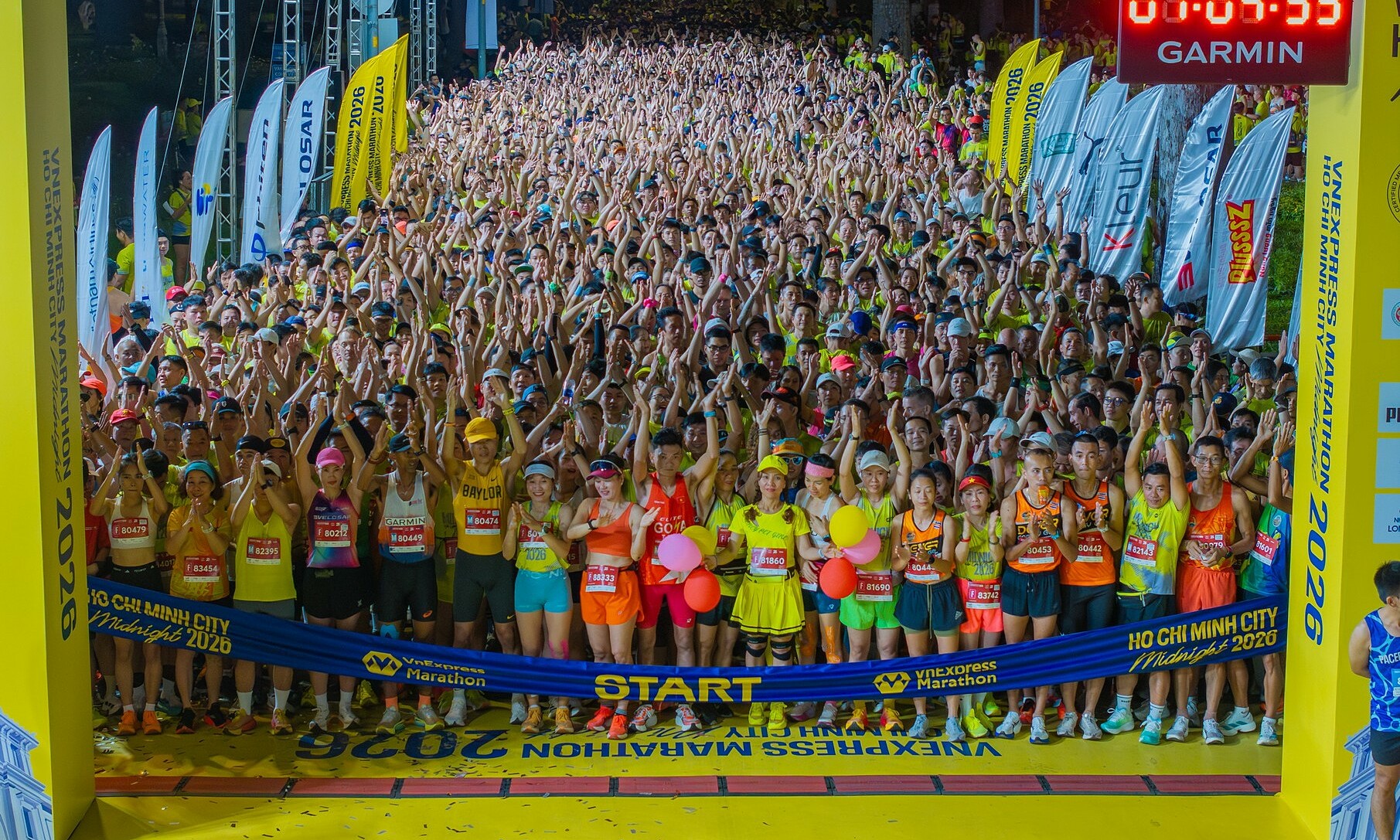 VnExpress marathon green paradise Can Gio to welcome 5,000 runners with fireworks