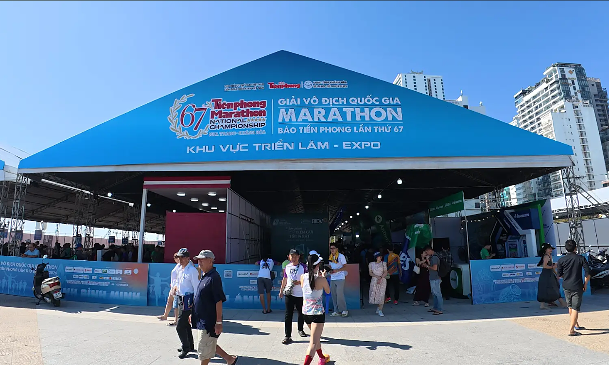 Nghia Phat provides tent solutions for events and production