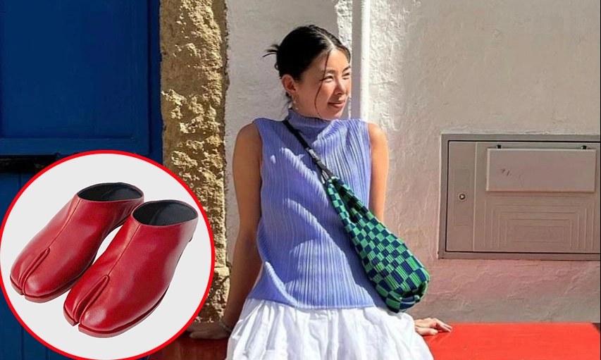 Young people hunt for Tabi "pig hoof" shoes