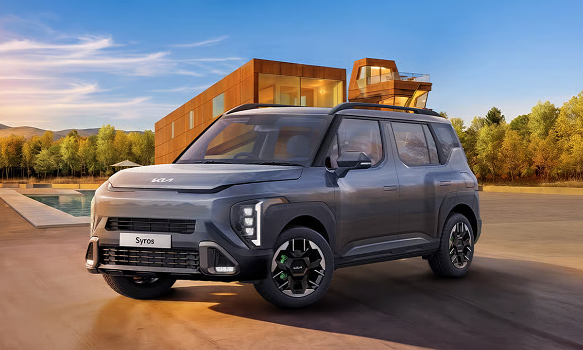 Kia Syros - new small high-riding vehicle priced from 8,900 USD