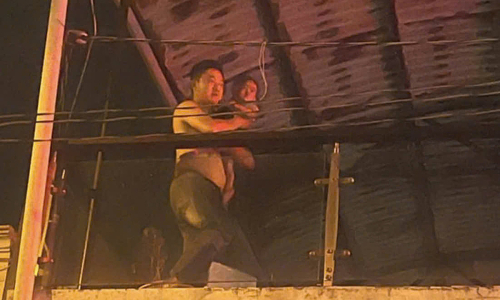 Captain who rescued baby from burning house receives commendation letter from minister of public security