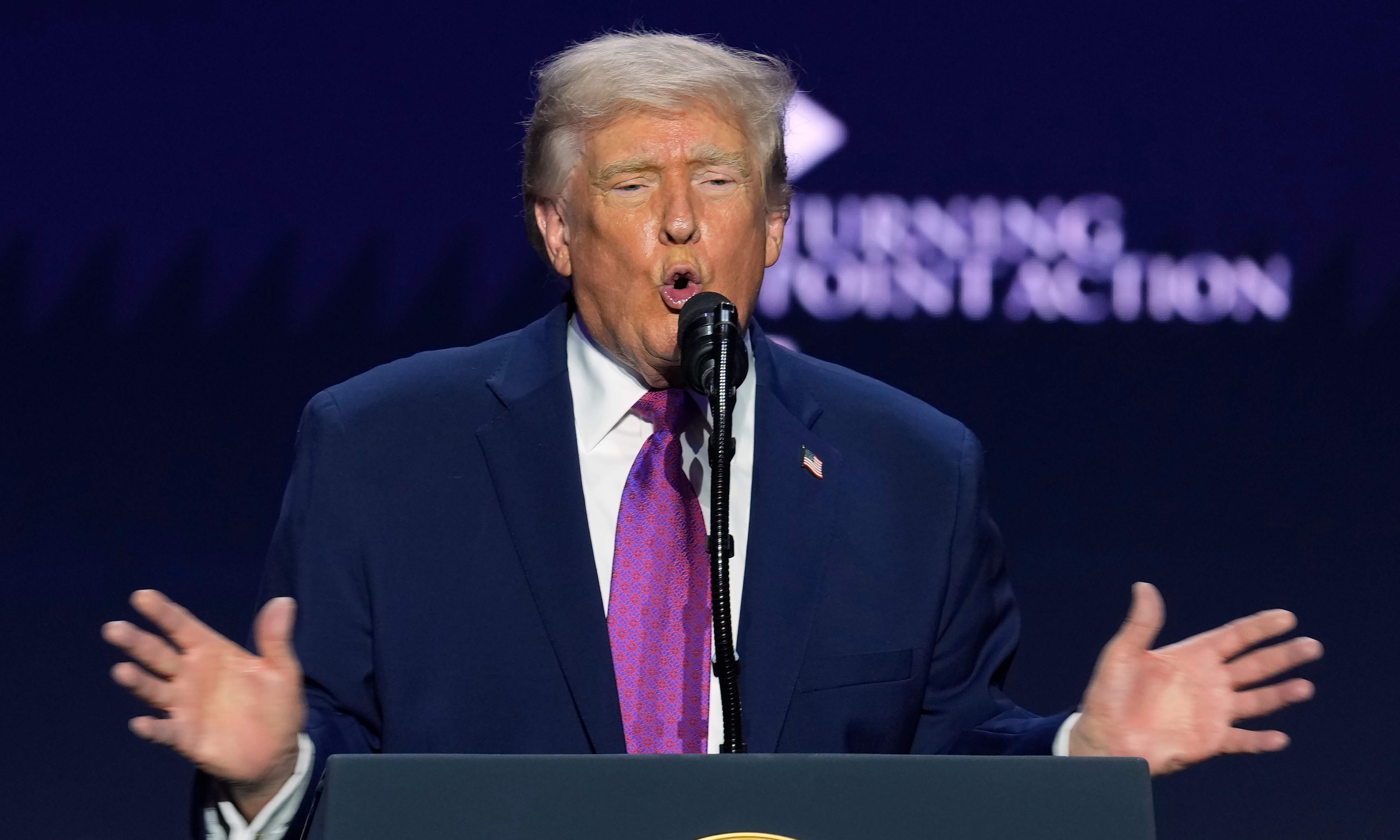 Trump orders 'destruction of Iranian minelaying boats' in Hormuz